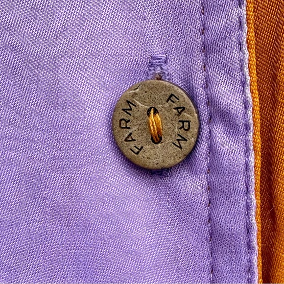 Farm Rio x Anthropologie Colorblock Button-Up Shirt - Picture 4 of 10